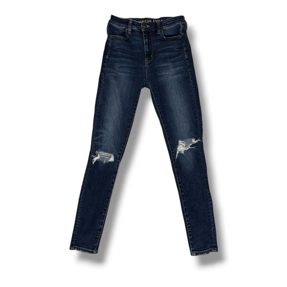 American Eagle Dark Blue Denim Jeans | Size 4